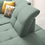 HOEKSTOELENSET, chenille mintgroen thumbnail 4