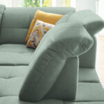 HOEKSTOELENSET, chenille mintgroen thumbnail 6