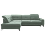 HOEKSTOELENSET, chenille mintgroen thumbnail 1