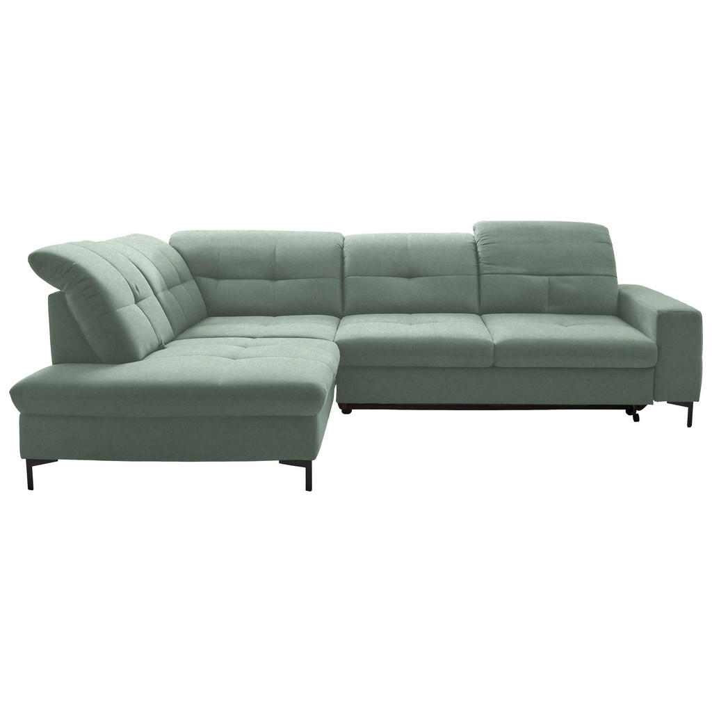 HOEKSTOELENSET, chenille mintgroen