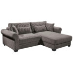HOEKZITSET, geribbeld fluweel mokkabruin thumbnail 6