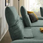 HOEKSTOELENSET, blauwgrijs chenille thumbnail 7