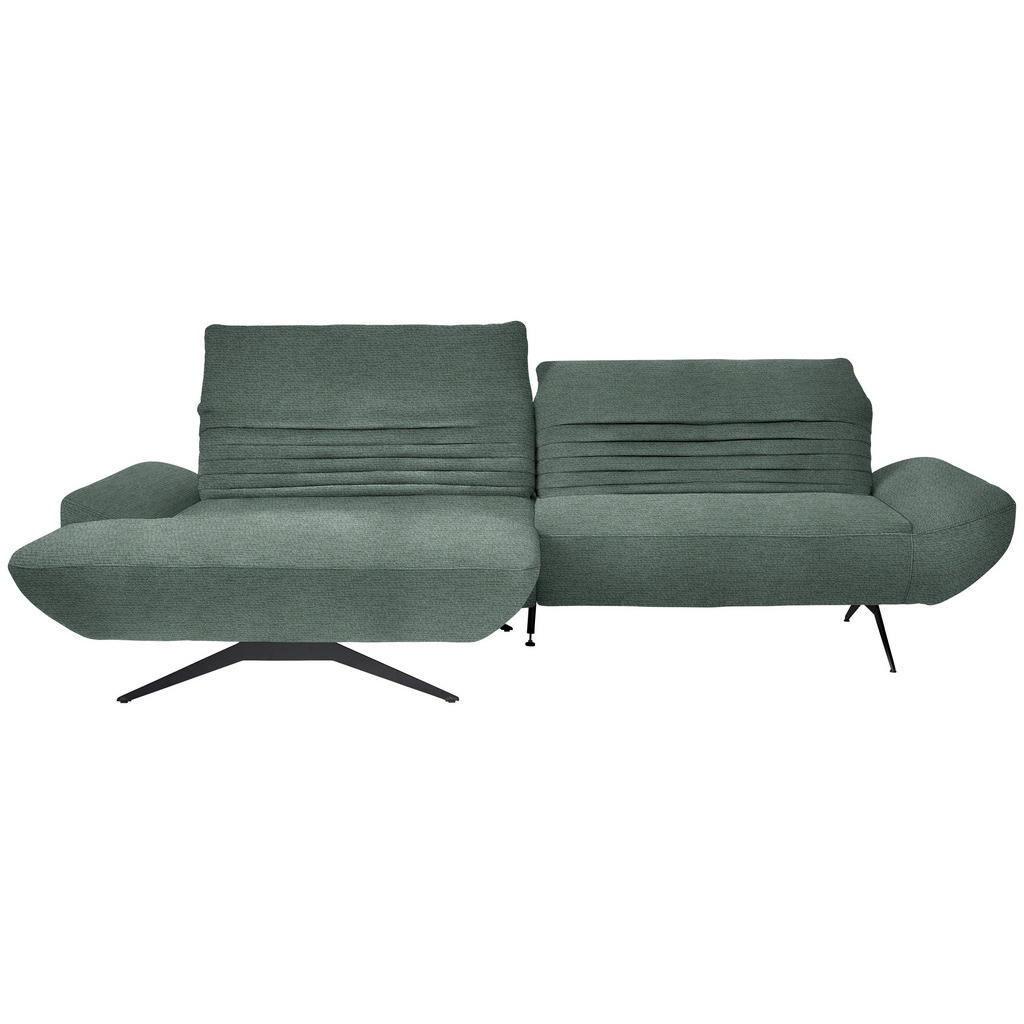HOEKSTOELENSET, blauwgrijs chenille
