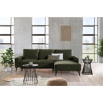 HOEKSTOELENSET, velours olijfgroen thumbnail 2