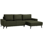 HOEKSTOELENSET, velours olijfgroen thumbnail 4