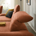 HOEKSTOELENSET, geroosterde bruine chenille thumbnail 6