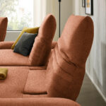 HOEKSTOELENSET, geroosterde bruine chenille thumbnail 7
