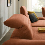 HOEKSTOELENSET, geroosterde bruine chenille thumbnail 6