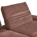 HOEKZITSET, rode kersenchenille thumbnail 7