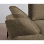 HOEKSTOELENSET, chenille bruin thumbnail 6