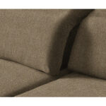 HOEKSTOELENSET, chenille bruin thumbnail 6