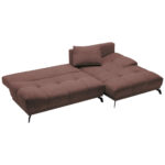 HOEKSTOELENSET, chenille bruin thumbnail 5