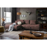HOEKSTOELENSET, chenille bruin thumbnail 2