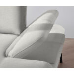 HOEKSTOELENSET, grijs-wit chenille thumbnail 5