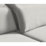 HOEKSTOELENSET, grijs-wit chenille thumbnail 6