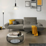 HOEKZITSET, bouclé grijsbruin thumbnail 2