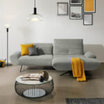 HOEKSTOELENSET, lichtgrijs chenille thumbnail 2