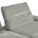 HOEKSTOELENSET, lichtgrijs chenille thumbnail 4