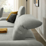 HOEKSTOELENSET, lichtgrijs chenille thumbnail 6