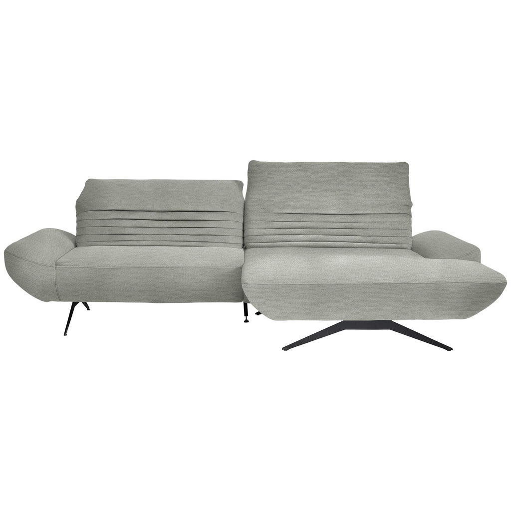 HOEKSTOELENSET, lichtgrijs chenille