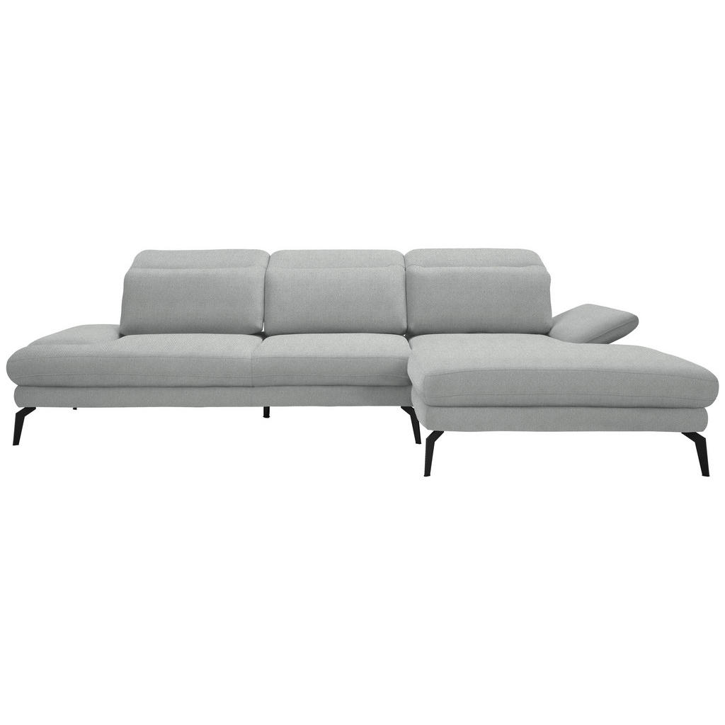 HOEKSTOELENSET, lichtgrijs chenille