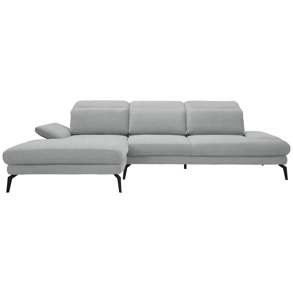 HOEKSTOELENSET, lichtgrijs chenille