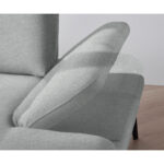 HOEKSTOELENSET, lichtgrijs chenille thumbnail 7