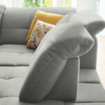HOEKSTOELENSET, lichtgrijs chenille thumbnail 5