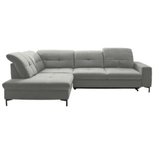HOEKSTOELENSET, lichtgrijs chenille