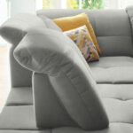 HOEKSTOELENSET, lichtgrijs chenille thumbnail 3