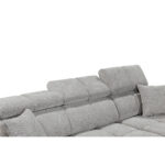 HOEKSTOELENSET, lichtgrijs chenille thumbnail 7