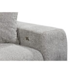 HOEKSTOELENSET, lichtgrijs chenille thumbnail 7
