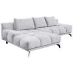 HOEKSTOELENSET, lichtgrijs chenille thumbnail 4