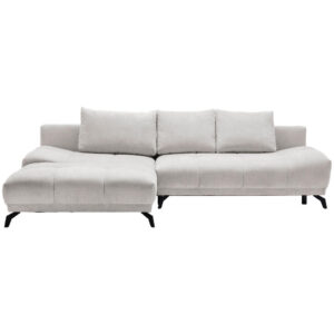 HOEKSTOELENSET, lichtgrijs chenille