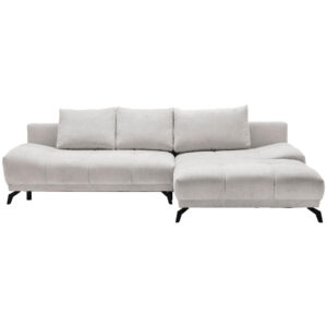 HOEKSTOELENSET, lichtgrijs chenille