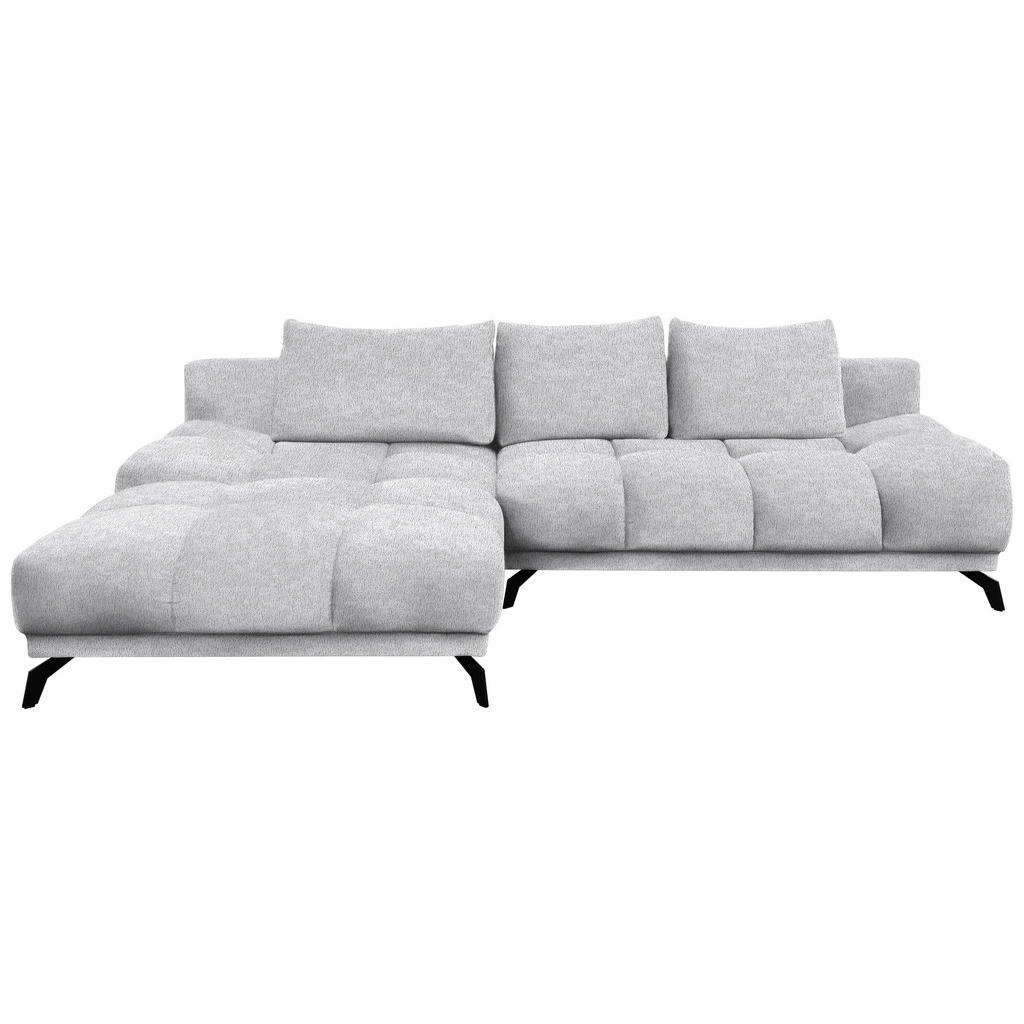 HOEKSTOELENSET, lichtgrijs chenille