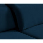 HOEKZITSET, gladde donkerblauwe stof thumbnail 7