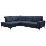 HOEKSTOELENSET, donkerblauw chenille thumbnail 4