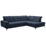 HOEKSTOELENSET, donkerblauw chenille thumbnail 4