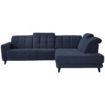 HOEKSTOELSET, donkerblauwe stof thumbnail 1