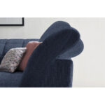 HOEKSTOELSET, donkerblauwe stof thumbnail 6