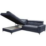 HOEKZITSET, donkerblauwe structuur thumbnail 6