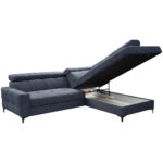 HOEKZITSET, donkerblauwe structuur thumbnail 6