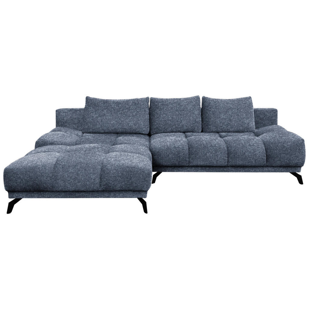 HOEKSTOELENSET, donkerblauw chenille
