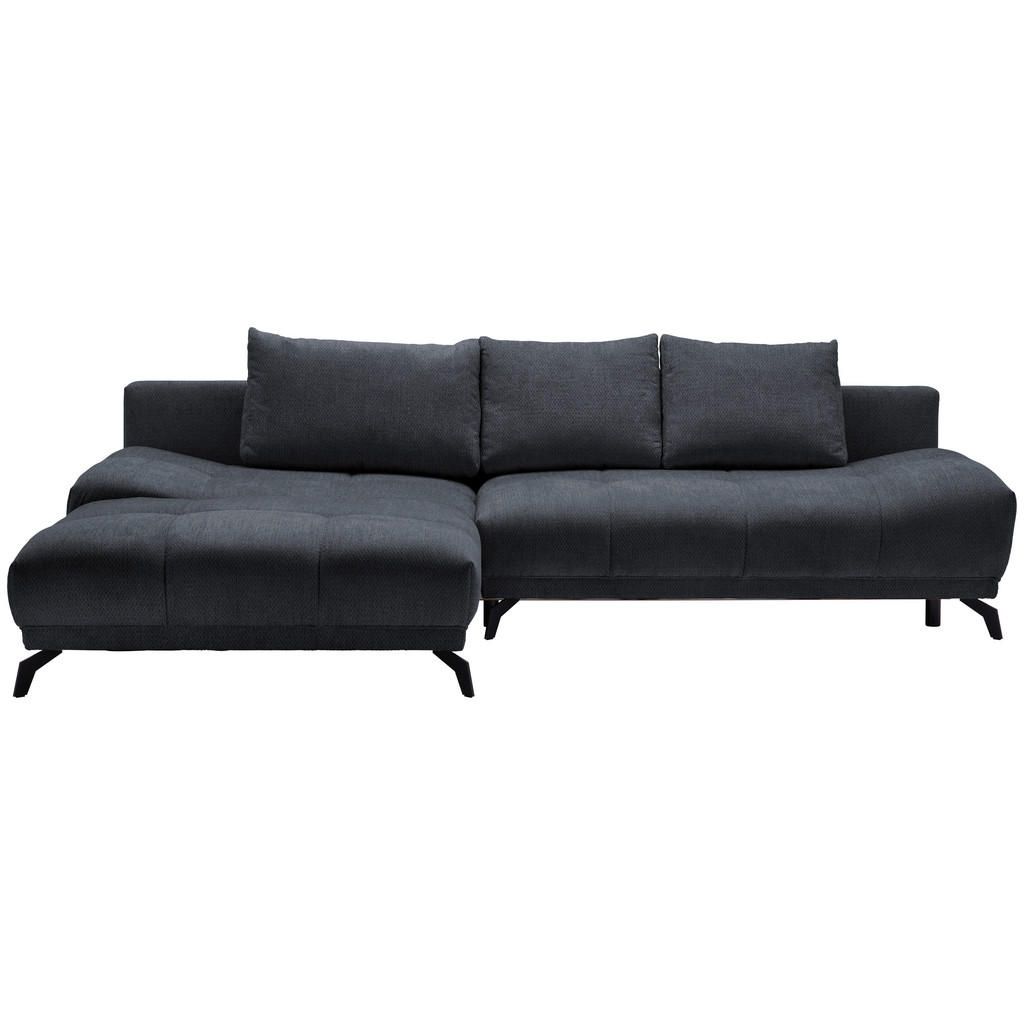 HOEKSTOELENSET, donkerblauw chenille