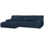 HOEKSTOELSET, donkerblauwe stof thumbnail 4