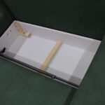 HOEKSTOELSET, gladde donkergroene stof thumbnail 6