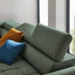 HOEKSTOELSET, donkergroene stof thumbnail 6
