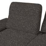 HOEKZITSET, chenille, gladde stof donkergroen, grijsbruin thumbnail 7