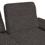 HOEKZITSET, chenille, gladde stof donkergroen, grijsbruin thumbnail 4